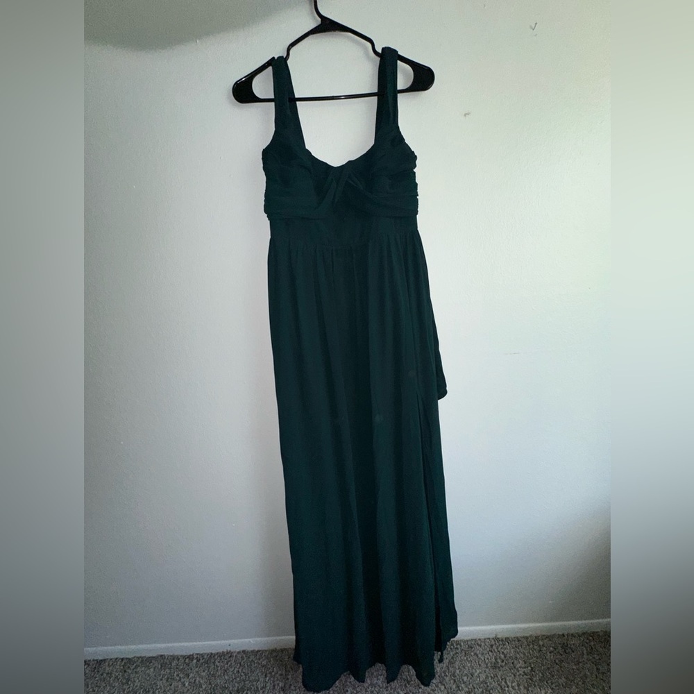 Forest Green Lulus Formal Dress